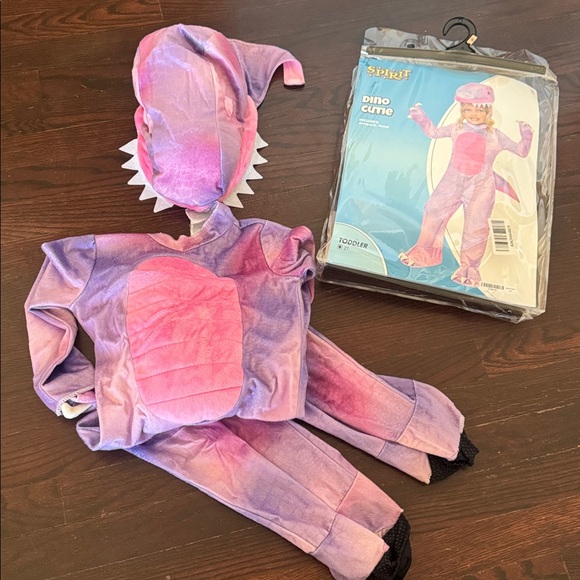 Spirit Dino Cutie Toddler Costume - Purple and Pink - Picture 2 of 6